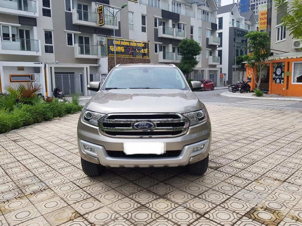 Ford Everest Trend 2.2L 4X2 AT 2016 - Bán Ford Everest Trend 2.2L 4X2 AT sản xuất 2016, màu ghi vàng, xe nhập