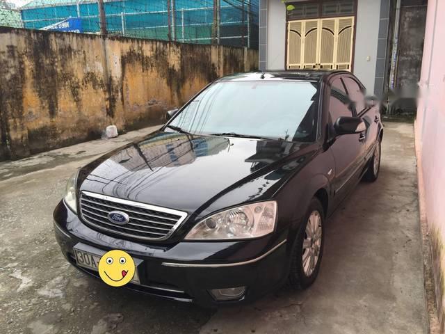 Ford Mondeo  2.5 2004 - Bán xe Ford Mondeo 2.5 đời 2005, màu đen, giá 245tr