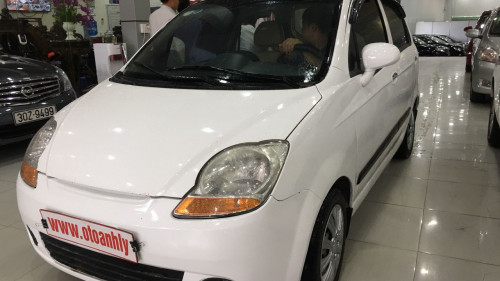 Chevrolet Spark  0.8MT 2009 - Bán Chevrolet Spark 0.8MT 2009, màu trắng