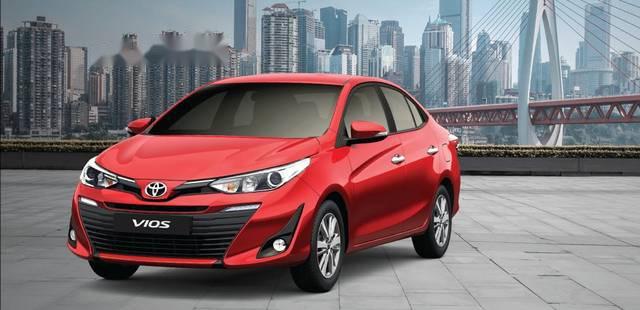 Toyota Vios   2018 - Cần bán Toyota Vios đời 2018, màu đỏ giá cạnh tranh