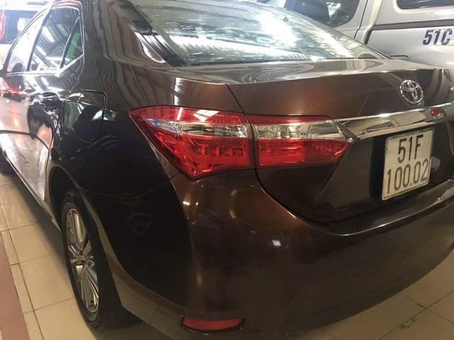 Toyota Corolla altis    AT  2015 - Bán Toyota Corolla Altis AT 2015, màu nâu, nhập khẩu, xe đẹp