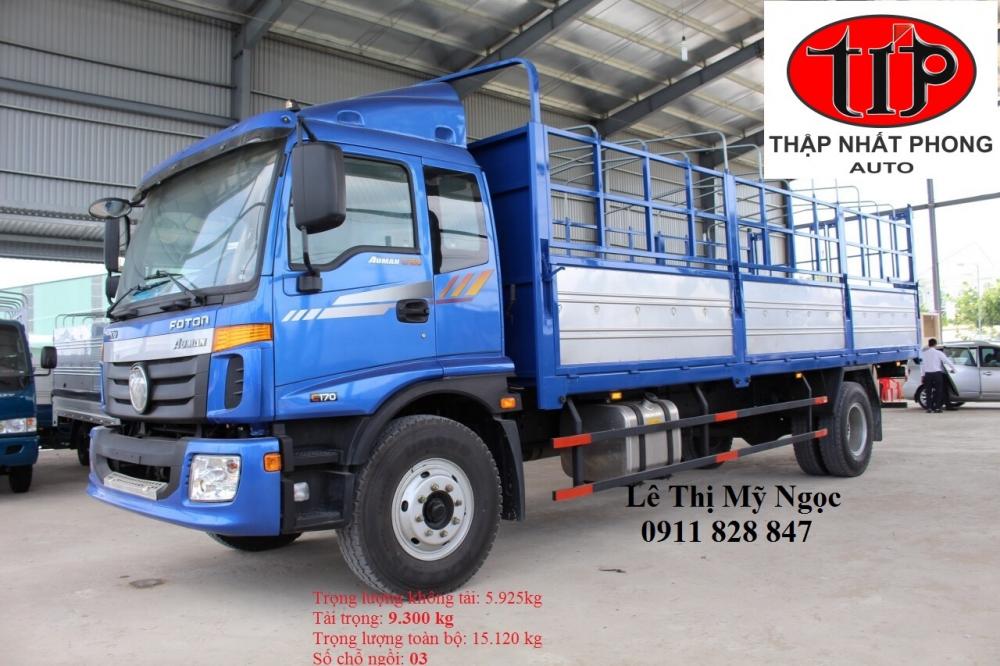 Thaco AUMAN C160  2018 - Cần bán xe Thaco Auman C160 đời 2018, màu xanh lam