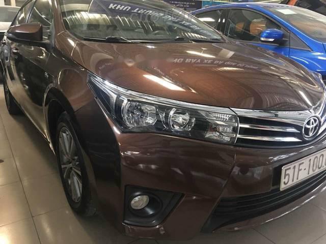 Toyota Corolla altis  AT 2015 - Cần bán Toyota Corolla Altis AT 2015 from mới, odo chuẩn 13000 km