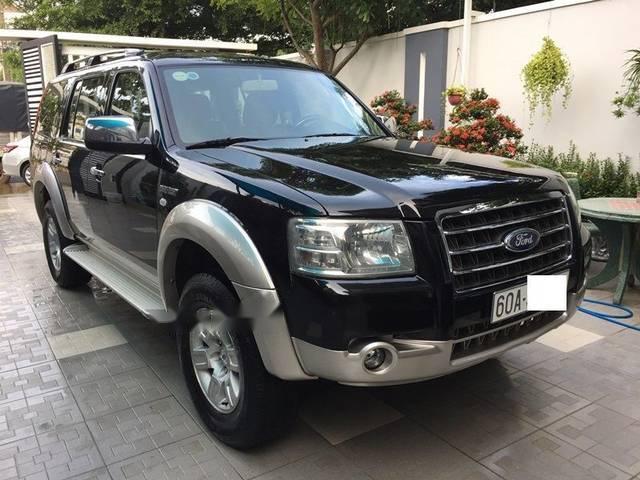 Ford Everest 2008 - Cần bán xe Ford Everest 2008, màu đen như mới, giá 375tr