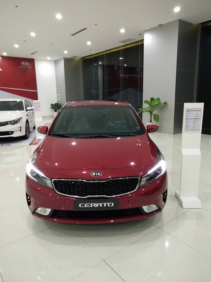 Kia Cerato 1.6 AT 2018 - Siêu hot Kia Tây Ninh bán Cerato chỉ cần đưa trước 185tr là có xe và nhiều ưu đãi tiền mặt - Hotline: 0938.805.694