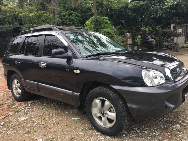 Hyundai Santa Fe Gold   2005 - Cần bán lại xe Hyundai Santa Fe Gold đời 2005, màu xám, nhập khẩu Hàn Quốc