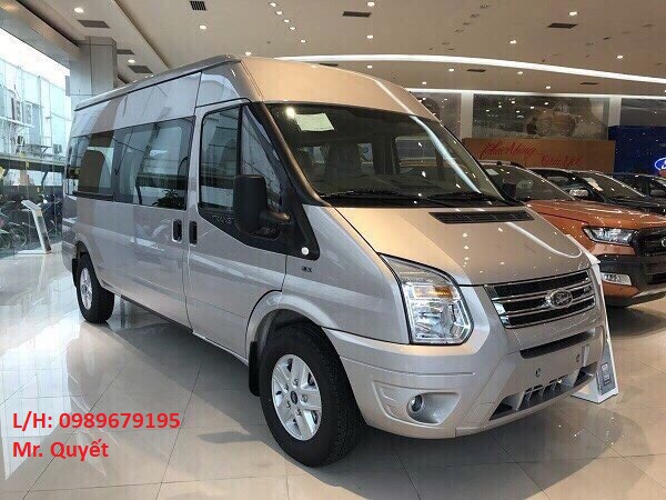 Ford Transit Mid 2018 - Bán Ford Transit sản xuất năm 2018, màu bạc, hỗ trợ trả góp 90% xe, giao xe tận nhà tại Sơn La