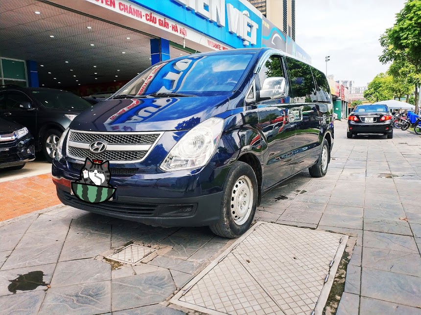 Hyundai Grand Starex MT  2008 - Cần bán Hyundai Grand Starex đời 2008, màu xanh lam, nhập khẩu