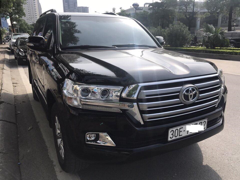 Toyota Land Cruiser V8 VX 4.6L 2016 - Cần bán xe Toyota Land Cruiser V8 VX 4.6L sản xuất năm 2016, màu đen, nhập khẩu