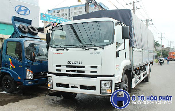 Isuzu 2019 - Xe tải Isuzu 9t thùng 7m6