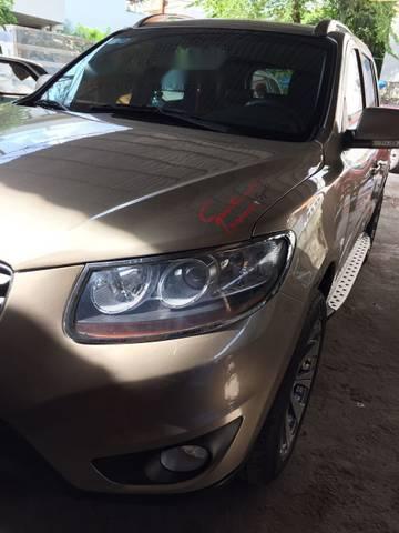 Hyundai Santa Fe   2011 - Bán xe Hyundai Santa Fe 2011, màu vàng