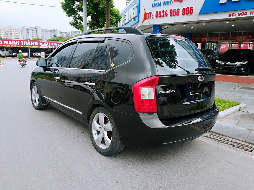 Kia Carens 2.0 EX 2009 - Bán ô tô Kia Carens năm 2009, màu đen