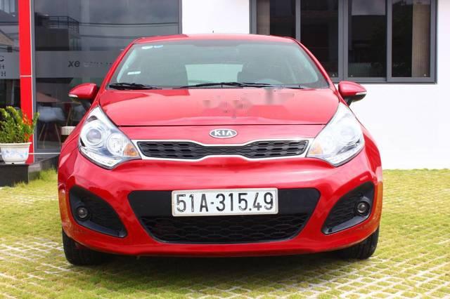 Kia Rio   2012 - Bán Kia Rio sản xuất năm 2012, màu đỏ xe gia đình, 436tr 