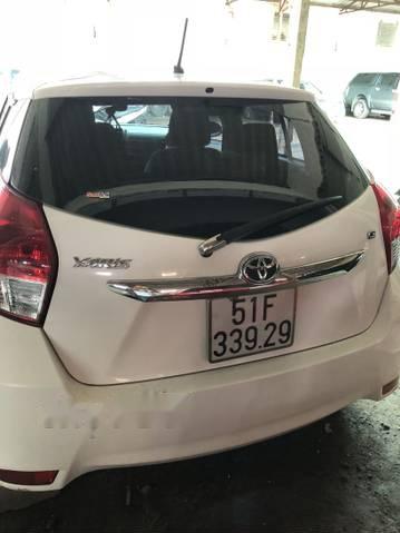 Toyota Yaris   G 2015 - Bán Toyota Yaris G năm sản xuất 2015, màu trắng còn mới, giá 565tr