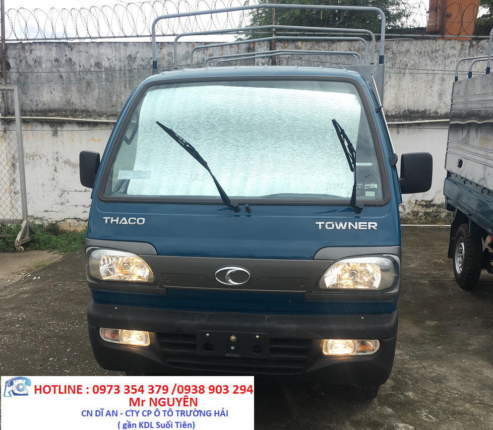 Thaco TOWNER 800 2018 - Cần bán xe Thaco Towner 800 đời 2018, màu xanh lam, 156tr