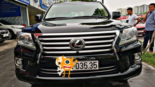 Lexus LX   5.7 AT  2015 - Bán ô tô Lexus LX 5.7 AT đời 2015, màu đen, nhập khẩu