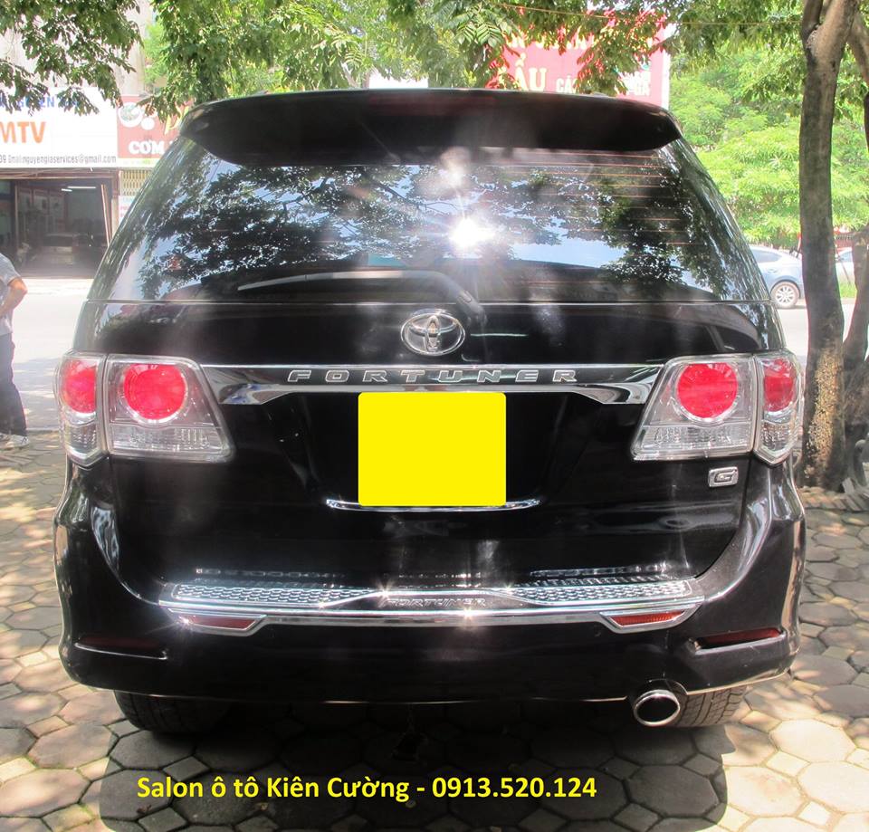 Toyota Fortuner 2.5G 2013 - Bán xe Toyota Fortuner 2.5G năm 2013, màu đen