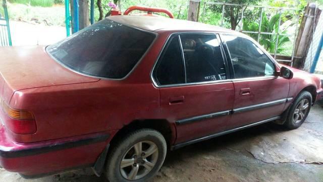 Honda Accord 1991 - Cần bán gấp Honda Accord sản xuất 1991, màu đỏ giá cạnh tranh