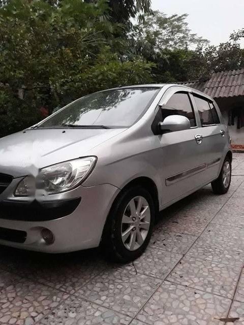 Hyundai Getz   2009 - Bán ô tô Hyundai Getz năm sản xuất 2009, màu bạc