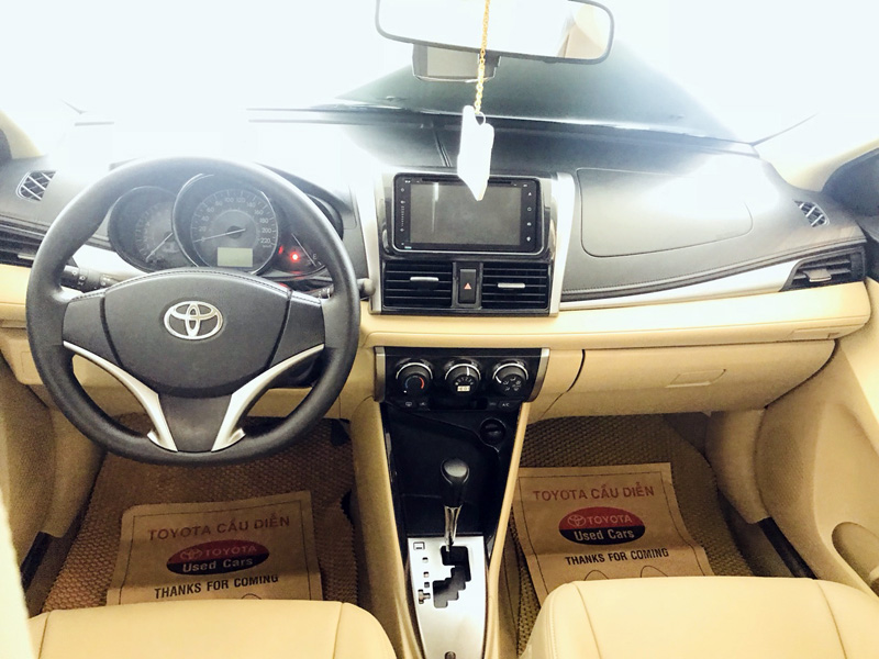 Toyota Vios E CVT 2017 - Bán xe Toyota Vios E CVT 2017 - Màu trắng