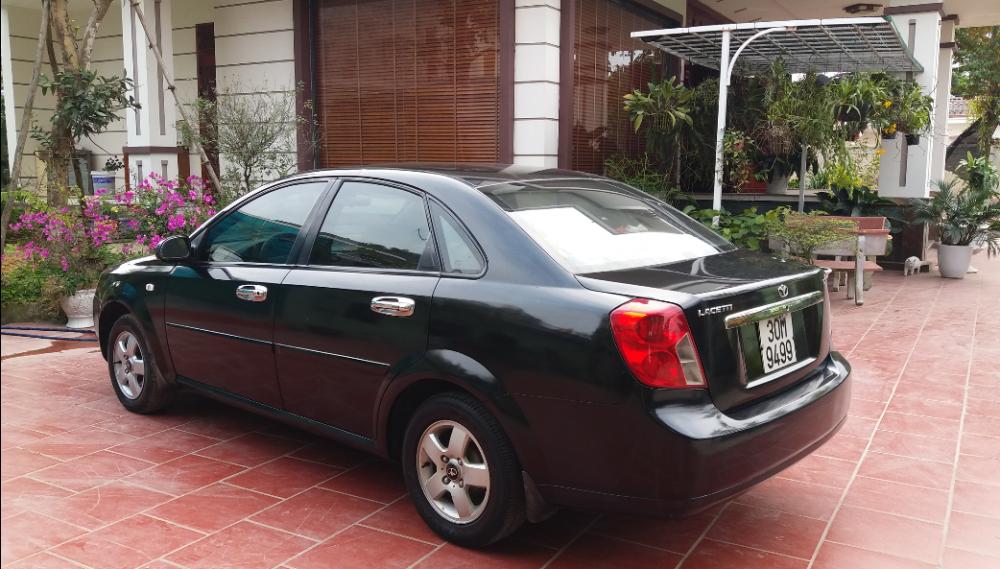 Daewoo Lacetti EX 2008 - Bán Daewoo Lacetti Ex năm 2008, màu đen, giá 200tr