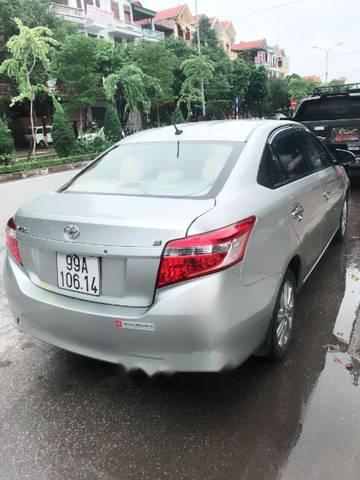 Toyota Vios   2015 - Bán Toyota Vios năm 2015, màu bạc số sàn 