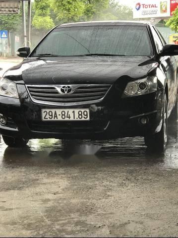 Toyota Camry 2.4 2007 - Bán ô tô Toyota Camry 2.4 năm sản xuất 2007, màu đen, 480tr