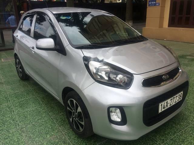 Kia Morning 1.25 2016 - Cần bán xe Kia Morning 1.25 năm sản xuất 2016, màu bạc, giá tốt