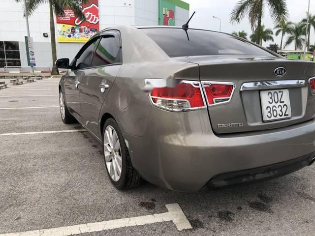 Kia Cerato   2009 - Cần bán Kia Cerato đời 2009, màu xám, nhập khẩu nguyên chiếc