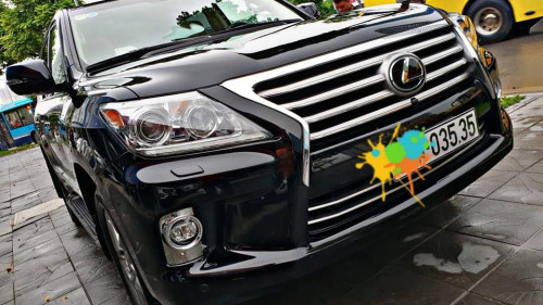 Lexus LX   5.7 AT  2015 - Bán ô tô Lexus LX 5.7 AT đời 2015, màu đen, nhập khẩu