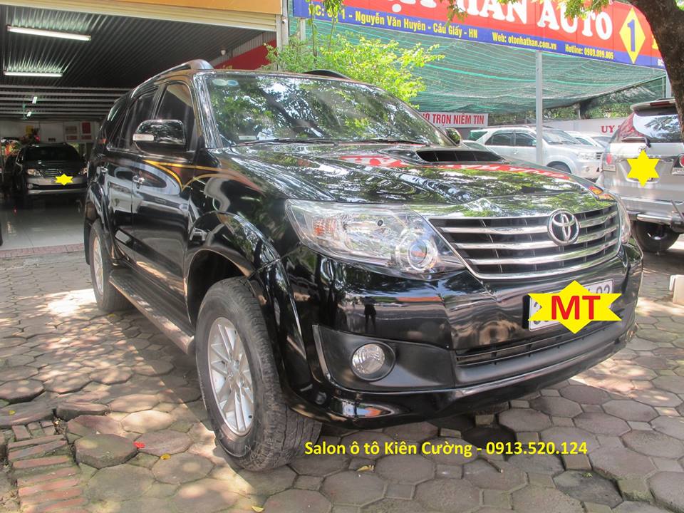 Toyota Fortuner 2.5G 2013 - Bán xe Toyota Fortuner 2.5G năm 2013, màu đen