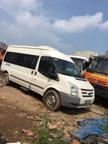 Ford Transit   2008 - Bán ô tô Ford Transit sản xuất năm 2008, màu bạc 