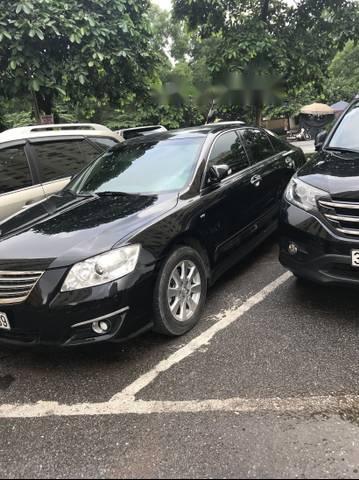 Toyota Camry 2.4 2007 - Bán ô tô Toyota Camry 2.4 năm sản xuất 2007, màu đen, 480tr