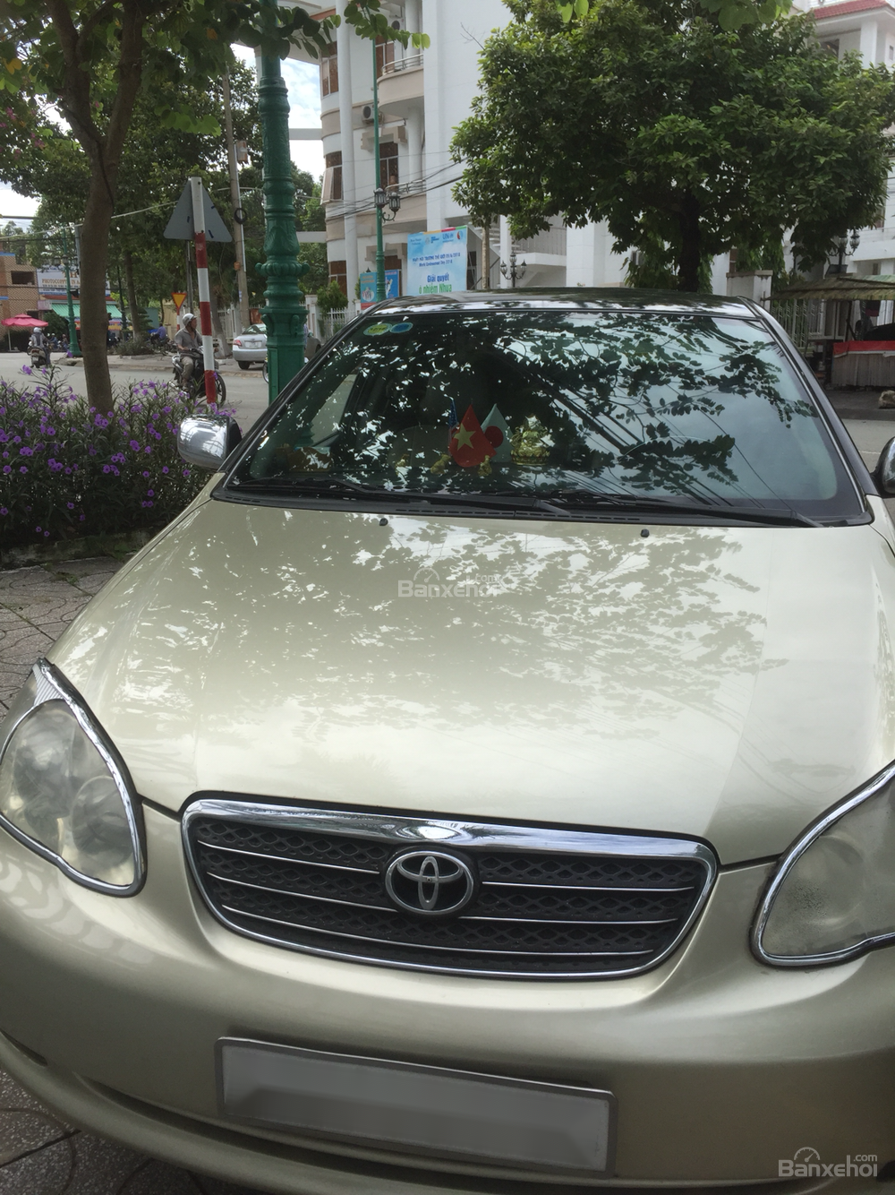 Toyota Corolla altis 2005 - Bán ô tô Toyota Corolla Altis sản xuất 2005 màu vàng cát, giá 320 triệu