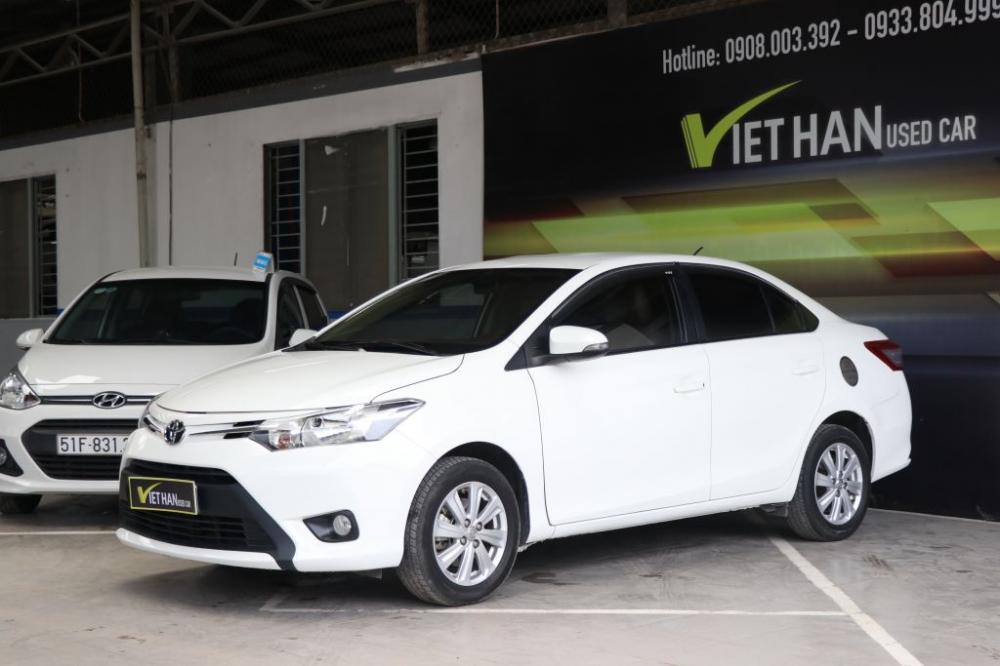 Toyota Vios 1.5MT 2017 - Cần bán xe Toyota Vios 1.5MT sản xuất 2017, màu trắng, giá tốt