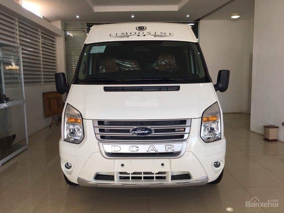 Ford Transit Dcar Limousine 2018 - Cần bán Ford Transit Dcar Limousine đời 2018, màu trắng