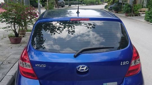 Hyundai i20   1.4 AT  2011 - Bán xe Hyundai i20 1.4 AT sản xuất năm 2011, màu xanh lam 