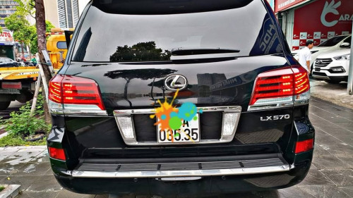 Lexus LX   5.7 AT  2015 - Bán ô tô Lexus LX 5.7 AT đời 2015, màu đen, nhập khẩu