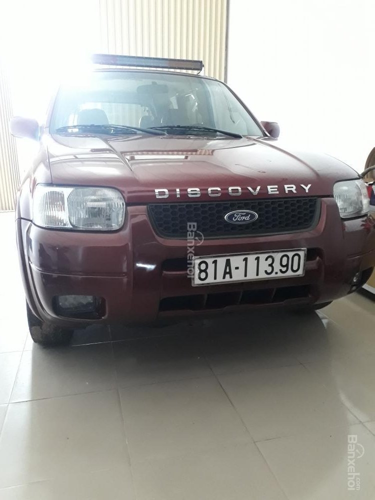 Ford Escape 2.0 2003 - Bán xe Ford Escape 2.0 đời 2003, màu đỏ mới 95%, giá 230tr