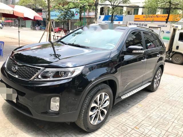 Kia Sorento   2017 - Bán ô tô Kia Sorento 2017, màu đen, giá chỉ 768 triệu