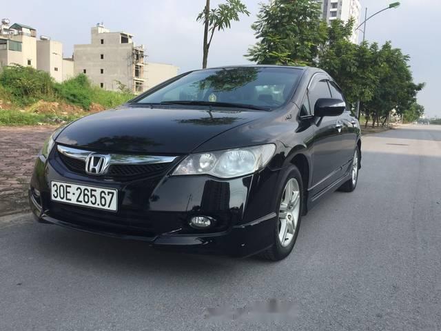 Honda Civic 2009 - Bán ô tô Honda Civic đời 2009, màu đen số tự động, 425tr