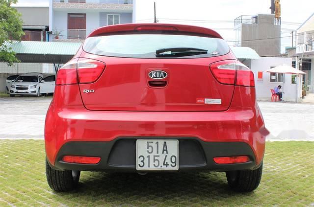 Kia Rio   2012 - Bán Kia Rio sản xuất năm 2012, màu đỏ xe gia đình, 436tr 