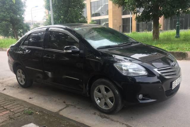 Toyota Vios   2010 - Cần bán gấp Toyota Vios đời 2010, màu đen, 268tr