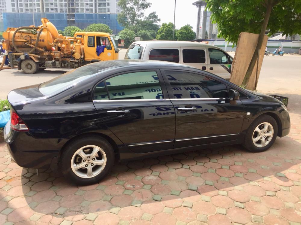 Honda Civic 1.8 AT 2009 - Cần Bán xe Honda Civic 1.8AT đời cuối 2009 màu đen, giá chỉ 395 triệu