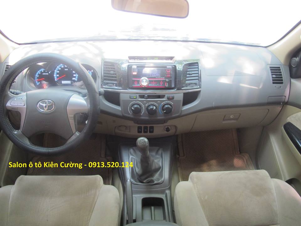 Toyota Fortuner 2.5G 2013 - Bán xe Toyota Fortuner 2.5G năm 2013, màu đen