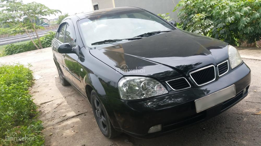 Daewoo Lacetti 2007 - Bán Daewoo Lacetti sản xuất 2007, màu đen, giá chỉ 165tr