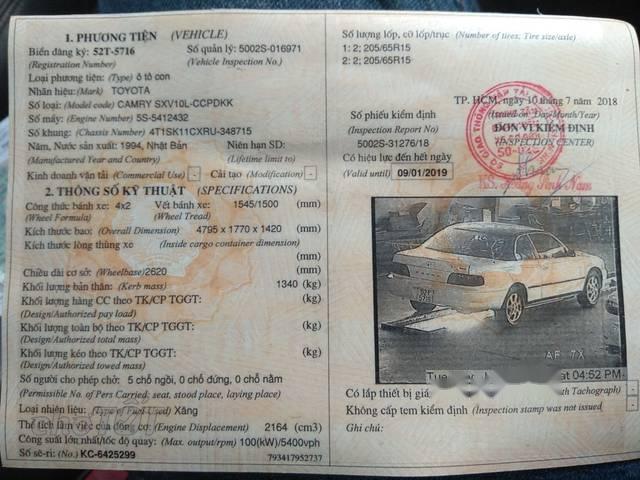 Toyota Camry   LE   1994 - Bán Toyota Camry LE đời 1994, màu trắng số tự động