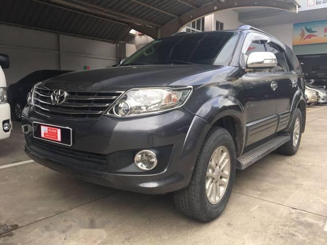 Toyota Fortuner 2012 - Cần bán gấp Toyota Fortuner đời 2012, màu xanh đen  