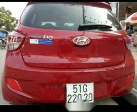 Hyundai Grand i10 AT 2016 - Bán Hyundai Grand i10 AT đời 2016, màu đỏ