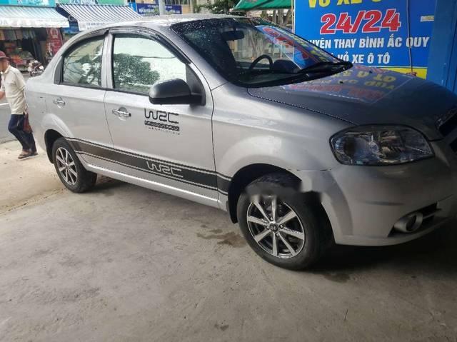 Chevrolet Aveo   2012 - Cần bán Chevrolet Aveo năm 2012, màu bạc như mới